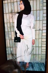 stunning Hijabi paki mega-slut